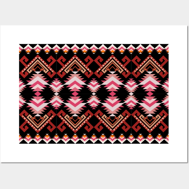 beautiful fabric pattern Wall Art by noke pattern